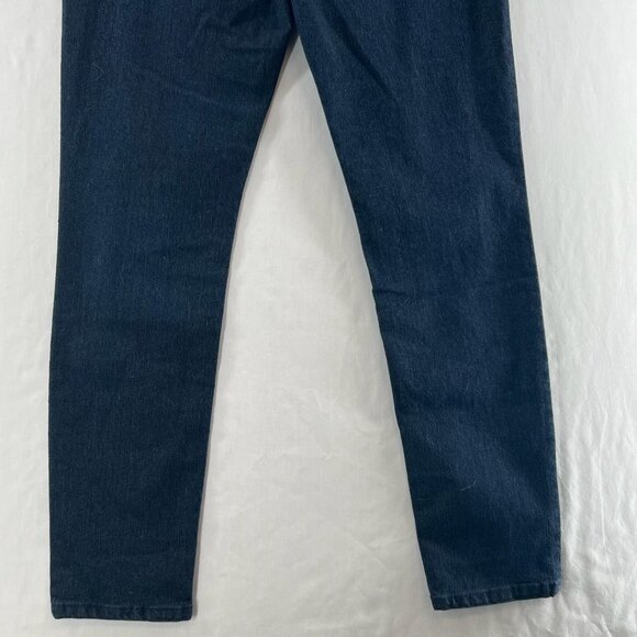 Natural Reflections Jeans Size 10A High Rise Slim Leg Comfort Stretch Denim Blue - Picture 5 of 13